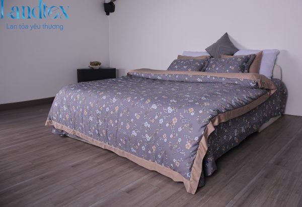 Bộ Chăn Ga Tencel 60S - chất liệu in hoa - Ảnh 3