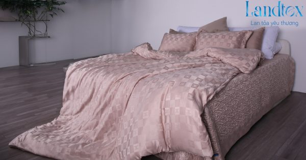 Bộ Chăn Ga chất liệu JACCQUARD - Ảnh 5