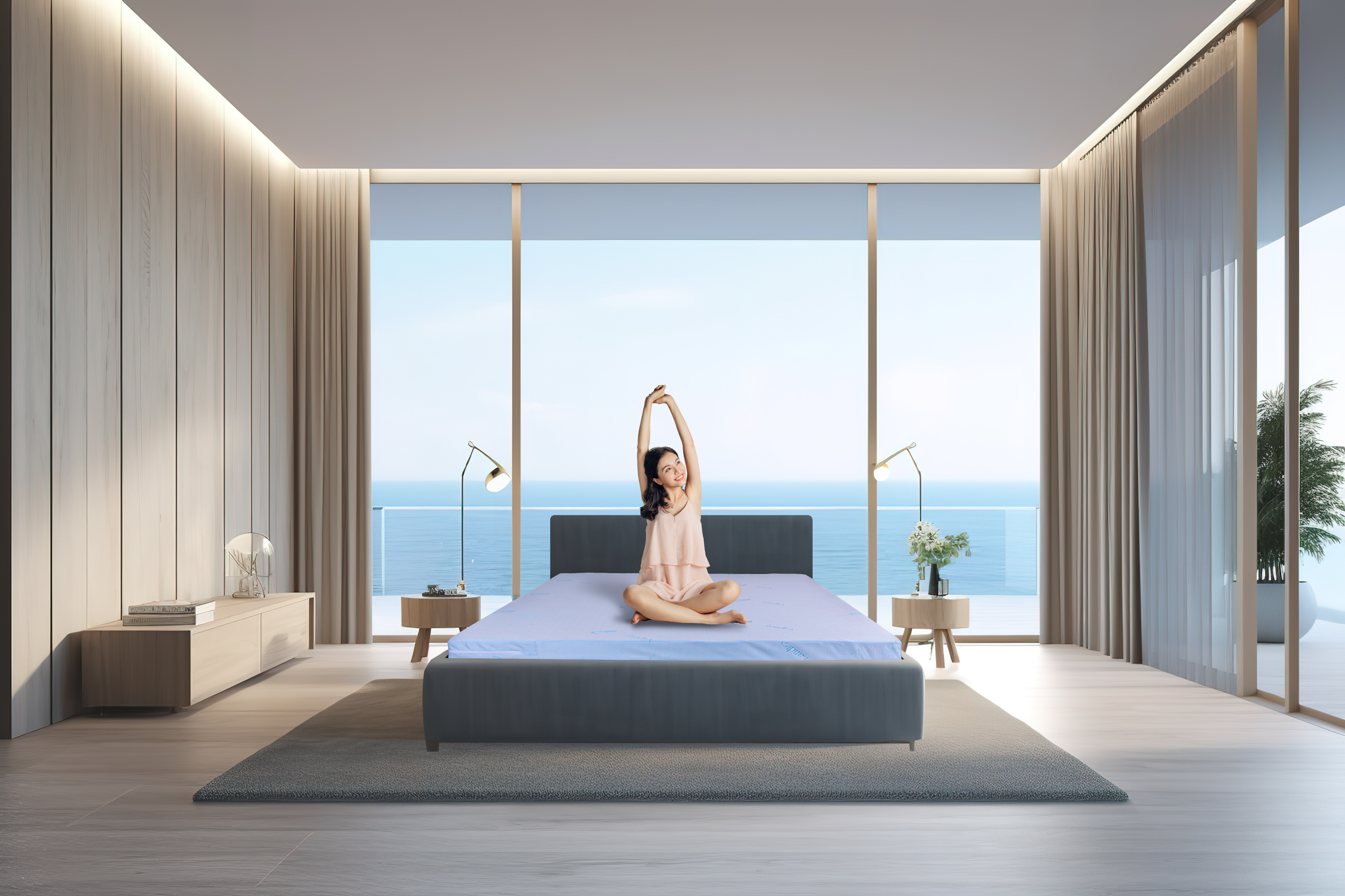 NỆM CAO SU THIÊN NHIÊN 10 CM - Ảnh 2